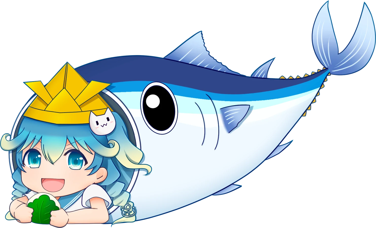 マグロのぼりと七海波音