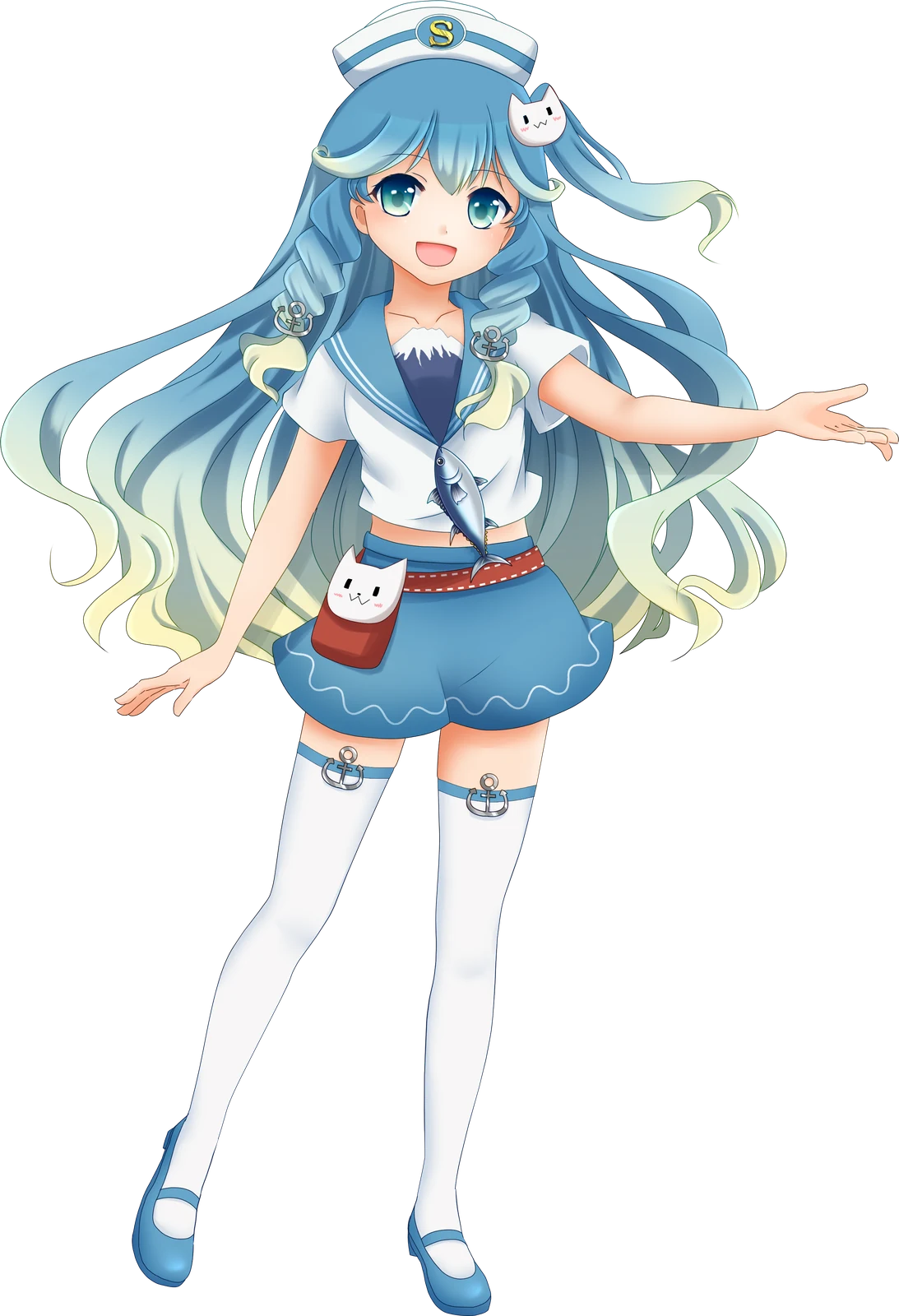 七海波音の立ち絵